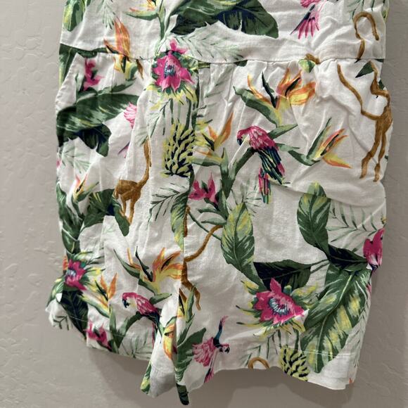 Janie and Jack Tropical Jungle Flutter Romper - Picture 5 of 10